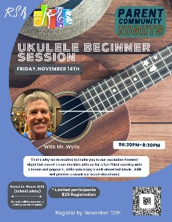 Parent Community Night - Ukulele
